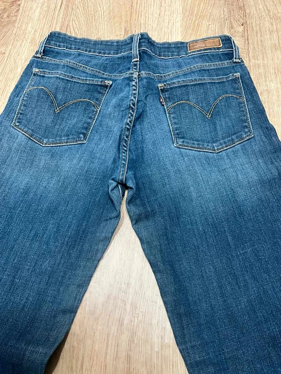Jean Levi's Slight Curve Skinny Taille 29 Vintage Bleu Lvf 050 – photo 8